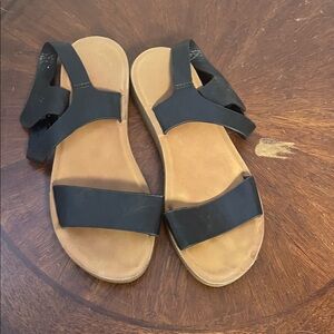 Black Strappy Sandals